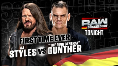 AJ Styles vs Gunther