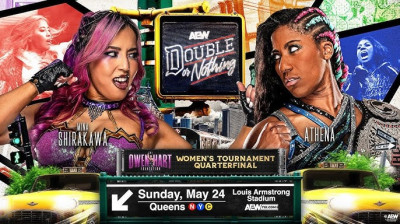 Mina Shirakawa vs. Athena - Owen Hart Foundation 2026 Women's Tournament Quarter Final Match - AEW Double Or Nothing (2026-05-24)