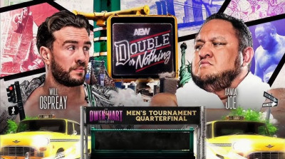 Will Ospreay vs. Samoa Joe - Owen Hart Foundation 2026 Men's Tournament Quarter Final Match - AEW Double Or Nothing (2026-05-24)