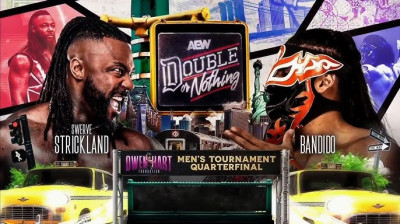 Swerve Strickland vs. Bandido - Owen Hart Foundation 2026 Men's Tournament Quarter Final Match - AEW Double Or Nothing (2026-05-24)
