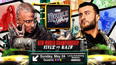 Darby Allin vs. MJF - AEW World Title vs. Hair Match - AEW Double Or Nothing (2026-05-24)