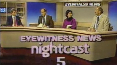 KPIX Channel 5 Eyewitness News Nightcast open - February 19, 1985