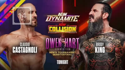 Claudio Castagnoli vs. Brody King - Owen Hart Foundation 2026 Men's Tournament Quarter Final Match - AEW Dynamite (2026-05-28)
