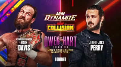 Mark Davis vs. Jack Perry - Owen Hart Foundation 2026 Men's Tournament Quarter Final Match - AEW Dynamite (2026-05-28)