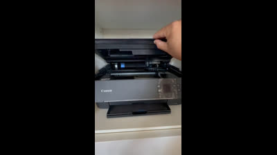 Como cambiar la tinta de la impresora Canon TS5350i