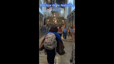 BASILICA DE LA NATIVIDAD, BELÉN #shorts