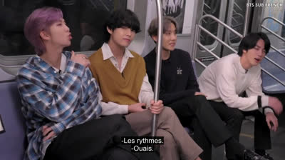 (VOSTFR) BTS répond aux questions des ARMY dans l'émission #FallonAsksBTS : révélations sur l'incident des nouilles aux haricots noirs