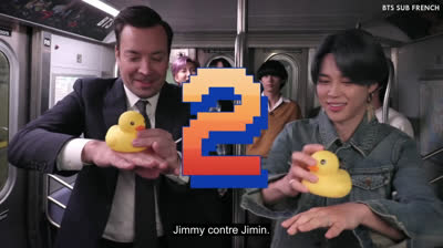 (VOSTFR) Les Jeux olympiques du métro avec BTS