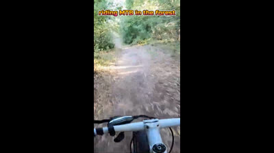 MTB, RIDING IN THE FOREST. #mtb #ciclismo