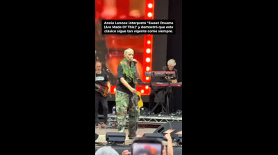 ANNIE LENNOX DEMUESTRA QUE LOS CLÁSICOS NUNCA ENVEJECEN
