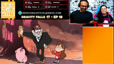 React De Gravity Falls T1 EP 18