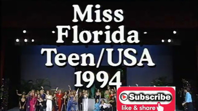 Miss Florida Teen USA 1994 - October 31, 1993