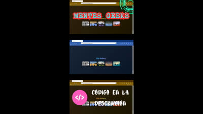 Galería de imágenes con HTML y CSS