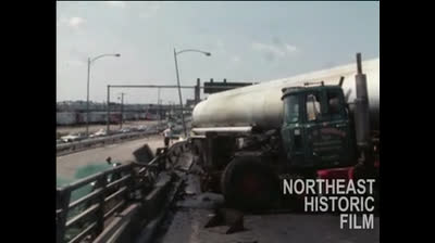 WCVB Newscenter 5 - Truck Accident - July 3, 1976