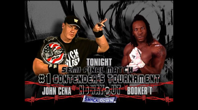 John Cena vs Booker T – WWE Championship #1 Contenders Tournament Semi-Final Match (Full Match)