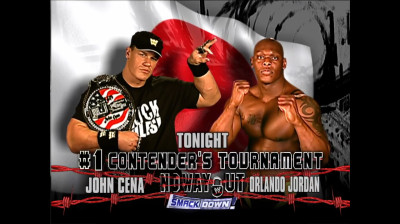 John Cena vs Orlando Jordan - WWE Championship #1 Contenders Tournament 1st Round (Full Match)
