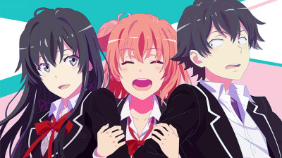 React do anime: oregairu EP 1 e 2