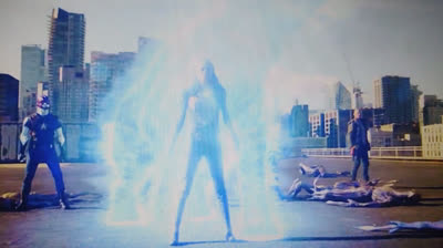 Vixen (Amaya Jiwe) Powers and Fight Scenes - Arrowverse Crossovers