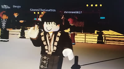 Michael Jackson - Wanna be startin somethin, bad world tour 1988 in Roblox
