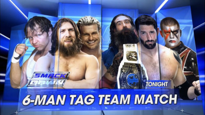 Daniel Bryan, Dolph Ziggler, & Dean Ambrose vs Bad News Barrett, Stardust, & Luke Harper (Full Match)