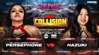 Hazuki vs. Persephone - Owen Hart Foundation 2026 Women's Tournament Quarter Final Match - AEW Collision (2026-06-06)