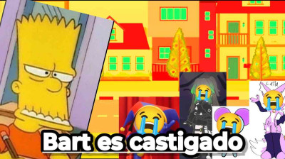 Bart es castigado 25 - Bart manipula a las chicas