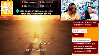Fullmetal alchemist brotherhood EP 43 e 44
