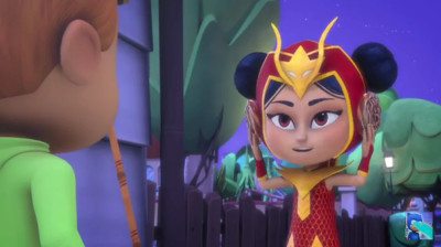 PJ Masks Poderes Lobinho; Fazendo o Lagartixo