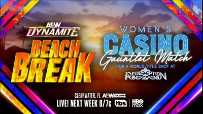 AEW Women's World Title #1 Contendership Casino Gauntlet Match - AEW Dynamite Beach Break (2026-07-08)