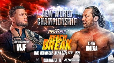 MJF vs. Kenny Omega - AEW World Championship - AEW Dynamite Beach Break (2026-07-08)