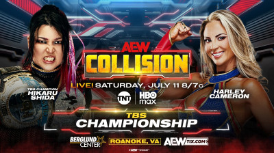 Hikaru Shida vs. Harley Cameron - AEW TBS Championship - AEW Collision (2026-07-11)