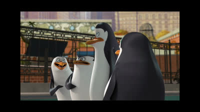 Los  Pingüinos de Madagascar Roger Da La Nota / Lemur Veo, Lemur Quiero Castellano