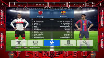 FLAMENGO X BARCELONA