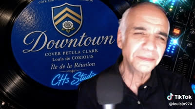 COVER DOWNTOWN ( PETULA CLARK ) Louis de CORIOLIS