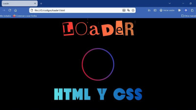 Cómo hacer un spinner con HTML y CSS - Web development