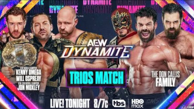 Omega, Ospreay y Moxley vs. The Don Callis Family - AEW Dynamite (2026-07-22)