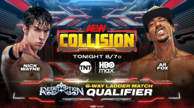 Nick Wayne vs. AR Fox - AEW International Title Qualifying Match - AEW Collision (2026-07-25)