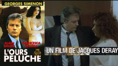 L'Ours en peluche  {The Teddy Bear} Alain Delon-Francesca Dellera (G Simenon-Jacques Deray France-1994)