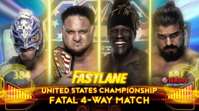 Rey Mysterio vs Samoa Joe vs R-Truth vs Andrade - Fastlane 2019 (Full Match)