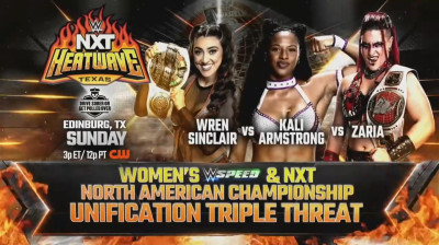 Wren Sinclair vs Zaria vs Kali Armstrong (Full Match)