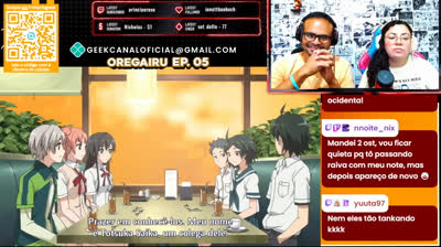 React de Oregairu EP 5 e 6