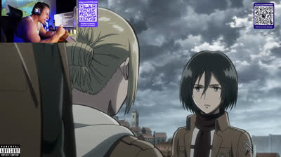 SUPER XANDÃO ASSISTINDO "ATTACK ON TITAN" TEMP 1 EP 6 | XANDÃO MENTALITY 18 - LOOKSMAXING - AURA EGO