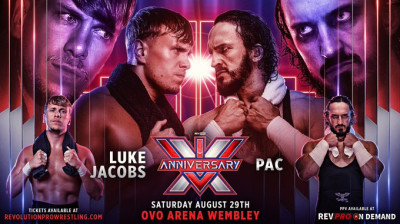 Luke Jacobs vs. PAC - RevPro 14 Year Anniversary Show (2026-08-29)