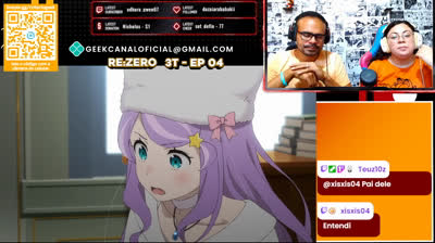 React de Re:Zero T3 EP 4 e 5