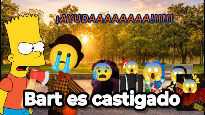 Bart es castigado 26 - Bart golpea a Leon paynemil en 2026