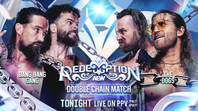 Bang Bang Gang vs. The Dogs - Double Chain Tag Team Match - AEW Redemption (2026-07-26)