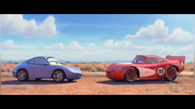Lightning McQueen Sally Mater and Jane