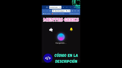 Loader con HTML y CSS