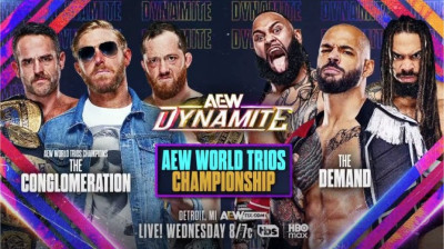 The Conglomeration vs. The Demand - AEW World Trios Championship - AEW Dynamite (2026-07-29)