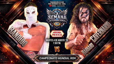 Bandido vs. Barbaro Cavernario - CMLL Semana Internacional CMLL vs. AEW (2026-08-04)